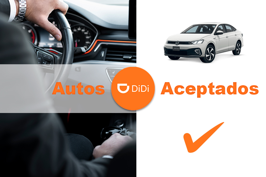 Lista de autos aceptados en DiDi México