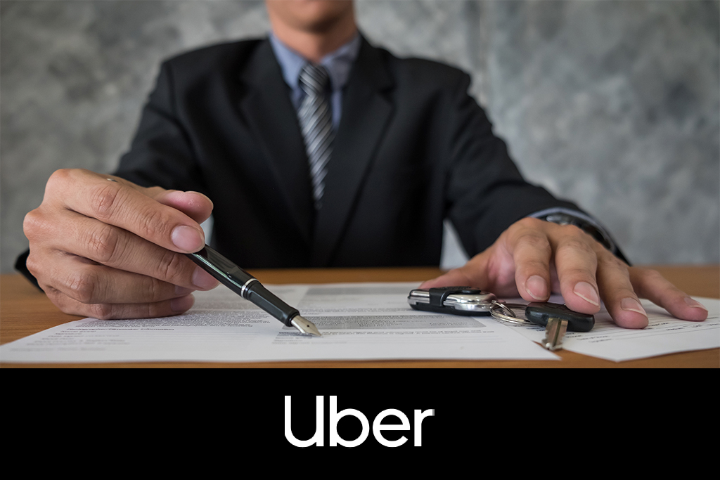 Contrato de renta de auto UBER