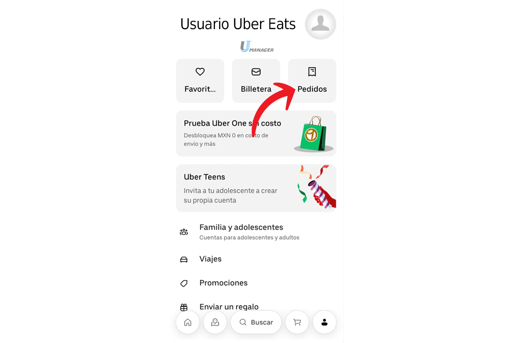 Guia Facturar Uber Eats