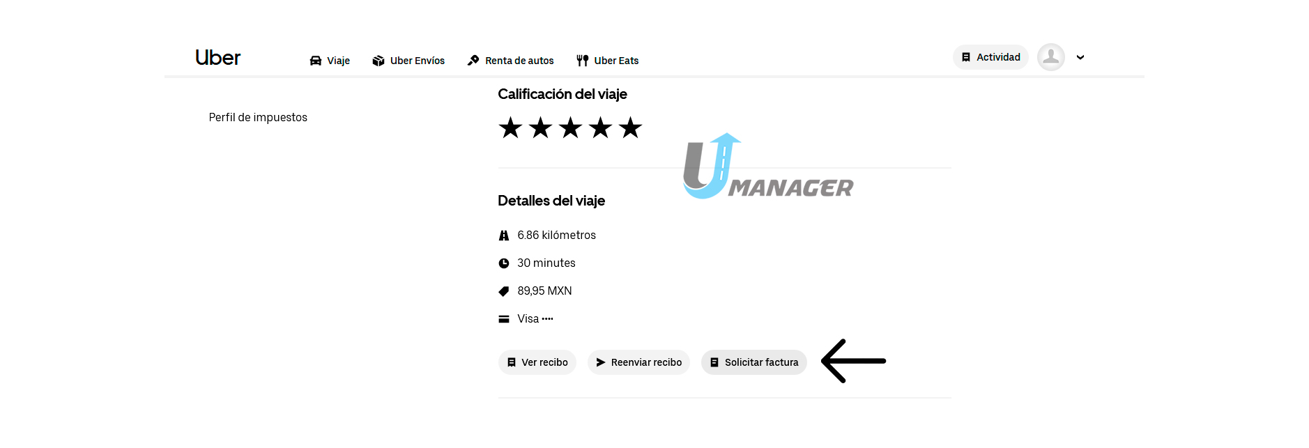 Guia_Facturas_UBER 7 Solicitar Factura