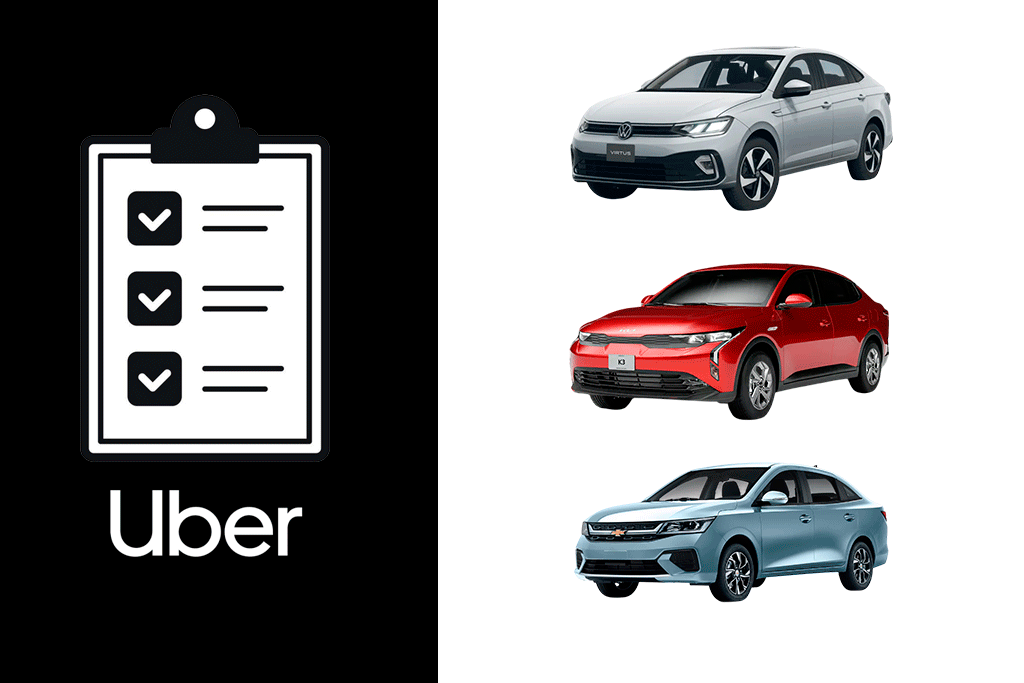 Lista Completa de Autos Aceptados en Uber 2026 (México)