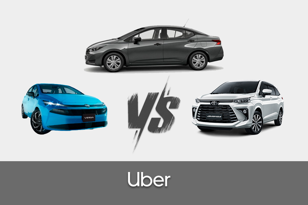 V-Drive vs Versa vs Avanza Uber